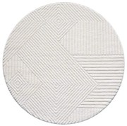 Koberec Lounge 0632 krémový kruh