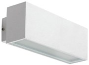 Rabalux 77076 - LED Vonkajšie nástenné svietidlo MATARO LED/10W/230V IP54 biela