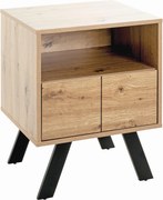 XXXLutz PRÍRUČNÝ STOLÍK, farba duba - Stolíky do obývačky - 001931038008