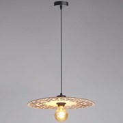 Luster na lanku FALCO 1xE27/60W/230V pr. 40 cm béžová