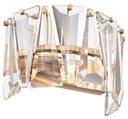 Maytoni MOD043WL-01G - Nástenné svietidlo PUNTES 1xE14/60W/230V zlatá