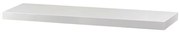 Nástenná polica P-013, lesklá biela