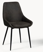 Stoličky's čalúnením z umelej kože Sierra, 2 ks