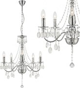 Toolight Toolight, stropné svietidlo 5xE14, EBT014-5CP, chróm, OSW-01249