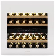 Klarstein Rhone 36 Duo chladnička na víno, 36 fliaš, LED ovládanie, push-to-open, tichá