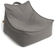 Štvorcový sedací vak Outzy, drift-clay-taupe