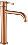 Rea Lungo, vysoká umývadlová batéria h-280, medená matná, REA-B1114