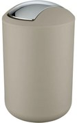 Wenko Odpadkový kôš s výkyvným vekom Brasil 6,5 l, taupe