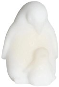 Biela svetelná dekorácia na baterky ø 9 cm Penguin – Sirius
