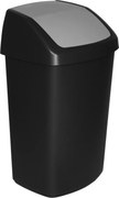 Curver Odpadkový kôš SWING 50 l, čierny