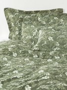 Obliečka na paplón's potlačou listov Pola