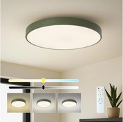 BRILAGI - LED stmievateľné stropné svietidlo POOL LED/60W/230V 3000-6000K 60 cm zelené s diaľkovým ovládaním