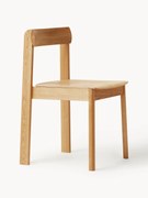 Stohovateľné stoličky z dubového dreva Blueprint, 2 ks