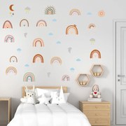 PIPPER. Samolepka na stenu "Dúhy"