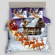 Obliečky Vianočný vzor 12 Bavlna 7-dielna súprava