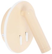 Toolight Toolight, LED nástenné svietidlo 16x14cm, 10W, APP1615-1W, béžová, OSW-06530