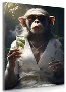Obraz zvierací gangster opica