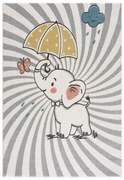Detský koberec Elefant Anime 9388 krém