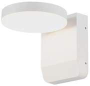 LED Solution Biele fasádne LED svietidlo okrúhle 17W IP65 Farba svetla: Denná biela 2951