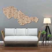 DUBLEZ | Nástenné mapy krajov - Česko a Slovensko