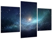 Obraz - Hviezdy a hmlovina (90x60 cm)