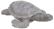 Záhradná figúrka z polyresinu Tortoise, 17x55 cm, sivá