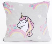 Obliečka na vankúšik mikroplyš Exclusive 40 × 40 cm - Jednorožec