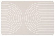 Béžová kúpeľňová predložka z kremeliny 39x60 cm Nazca – Wenko