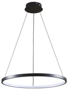 Polux LED Luster na lanku LEA LED/20W/230V 4000K pr. 50 cm čierna SA2267