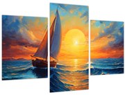 Obraz - Plachetnica (90x60 cm)