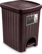 STEFANPLAST Odpadkový kôš 20 l, 31 × 27,5 × 39 cm, hnedý