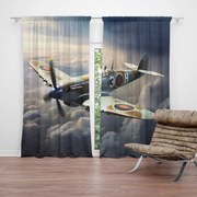 Sablio Záves Stíhačka Spitfire: 2ks 140x250cm