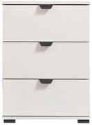 Nočný stolík Duerto 3F biela 11008319