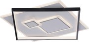 XXXLutz STROPNÉ LED SVIETIDLO, 57/57/6 cm - Interiérové svietidlá - 003467059101