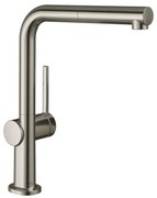 Hansgrohe M54, drezová batéria Talis s výsuvnou koncovkou, vzhľad nehrdzavejúcej ocele, HAN-72808800