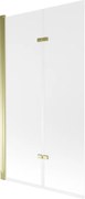 Mexen Castor vaňová zástena dvojkrídlová 100 x 150 cm, Inovať, Zlatá - 892-100-002-50-30