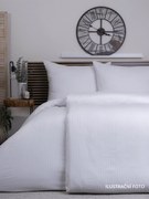 Hotelový povlak na prikrývku 200 x 200 cm - prúžok 8 mm