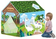 Malovateľný domček- dinosaurus