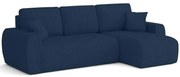 Rohová sedacia súprava Ivo Ontario 26 tmavomodrá