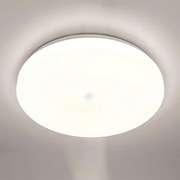 Stropné svietidlo Notus 12W LED Sensor IP44 Pl1