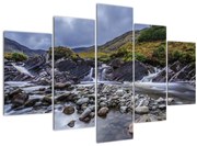 Obraz plynúcej vody (150x105 cm)