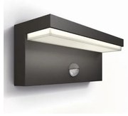 Philips - LED Vonkajšie nástenné svietidlo so senzorom BUSTAN LED/3,8W/230V IP44