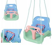 Detská hojdačka zelená