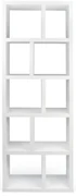 Biela knižnica 70x198 cm Berlin – TemaHome