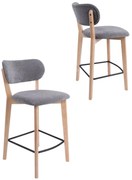 Drevená barová stolička Boston