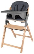 Lionelo - Detská jedálenská stolička 3v1 MEGAN Grey Wood