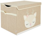 Bieco - Úložný box s vekom - jelenček Ella