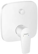 Hansgrohe Talis E sprchová a vaňová batéria bez podomietkového telesa matná bílá 71745700