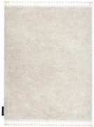 Dywany Łuszczów, Kusový koberec Berber 9000 cream, 80x150, biela, obývacia izba