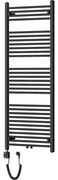 Mexen Mars, elektrické vykurovacie teleso 1500 x 600 mm, 900 W, čierna, W110-1500-600-6900-70